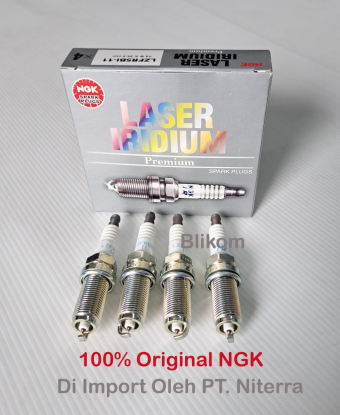 1 Pack Busi NGK LZFR5BI-11 Laser Iridium untuk Xpander / Mirage / New Livina
